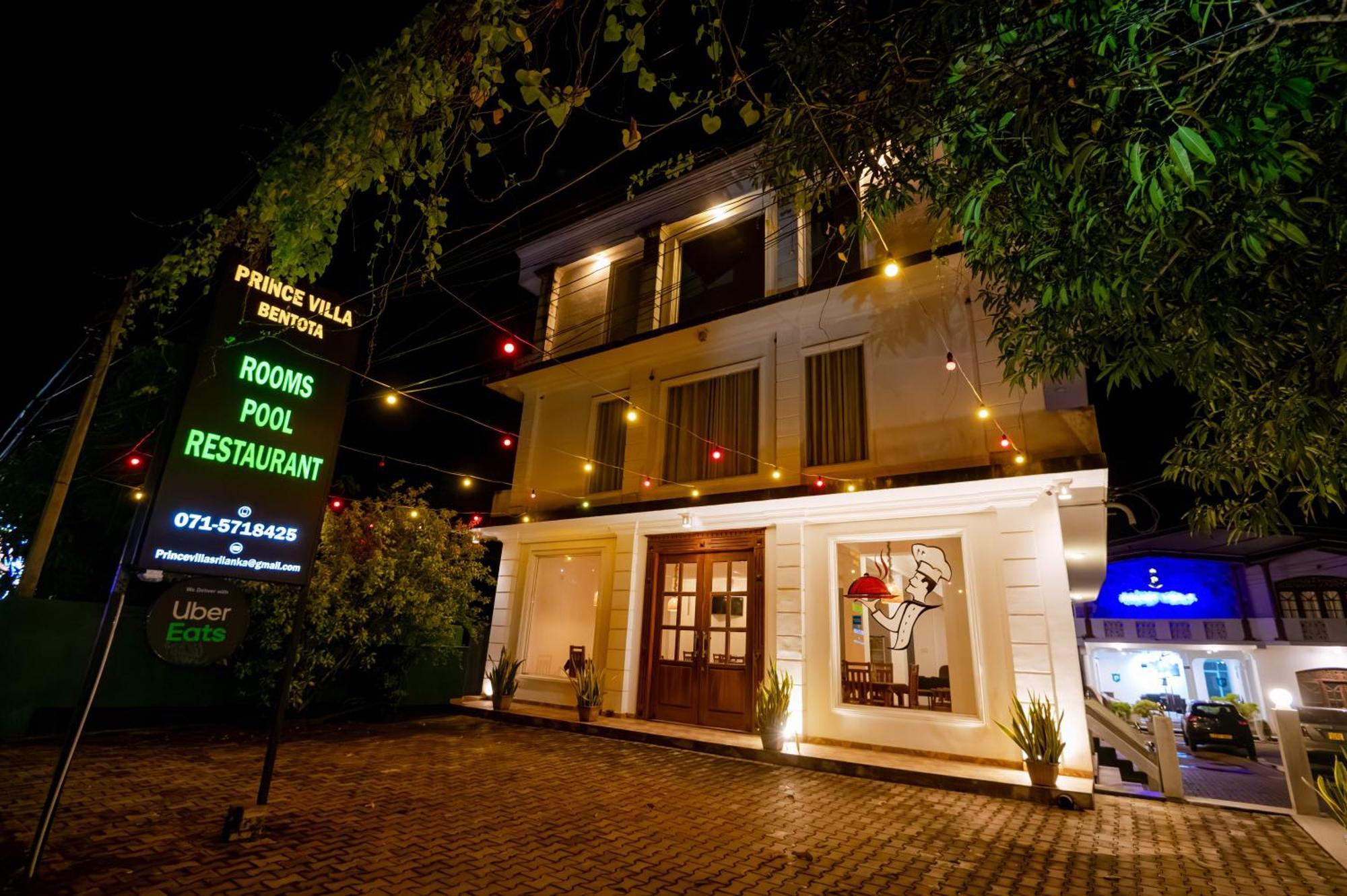 Prince Beach Hotel ベントータ エクステリア 写真